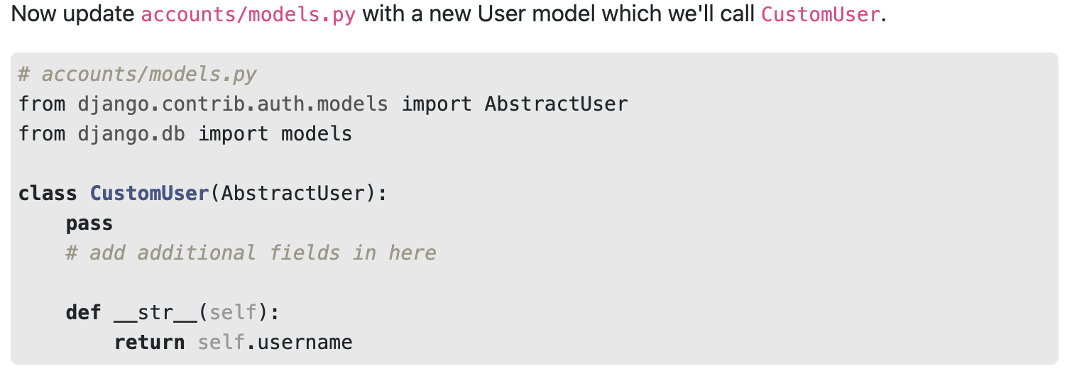 Custom user configuration part 1